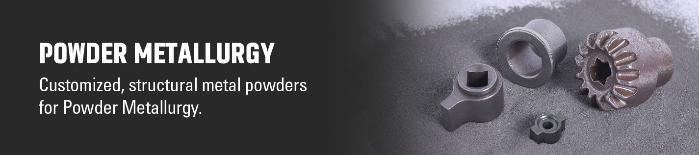 Pressing and sintering stainless steel powders into a near net shape parts for automotive & industries