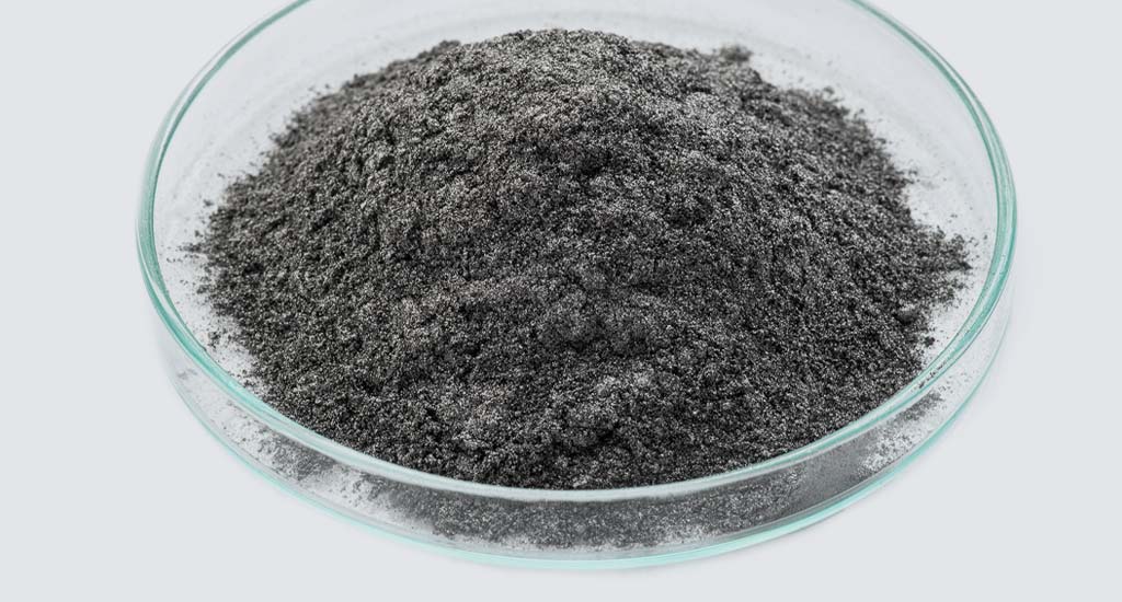 Stainless steel flake will not form hydrogen when incorporated into water-borne coatings