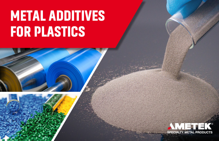 Metal additives for plastics
