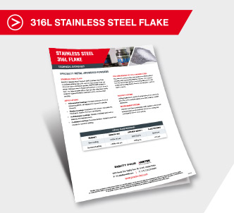 Download 316L Stainless Steel Powder - Datasheet